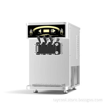 Counter Top Ice Cream Machine with Stainless Steel Shell Tc321s